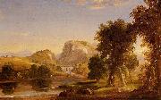 Thomas Cole Sketch for Dream of Arcadia oil on canvas